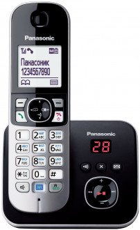 Лучший недорогой радиотелефон с автоответчиком – Panasonic KX-TG6821
