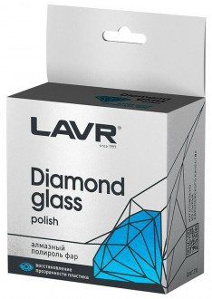 Лучший полироль для пластиковых фар – Lavr Diamond Glass Polish LN1432