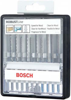 Набор пилок для лобзика BOSCH Robust Line Wood and Metal