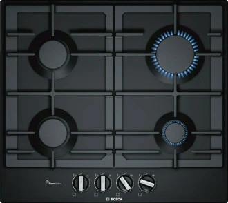 Лучшая 4-конфорочная встраиваемая газовая варочная панель с эмалированным покрытием – Bosch PGH6B2O93R