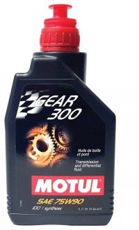 Лучшее трансмиссионное масло API GL-4/5 – Motul GEAR 300 75W-90