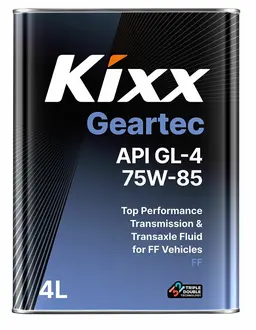 Трансмиссионное масло Kixx Geartec FF GL-4 75W-85