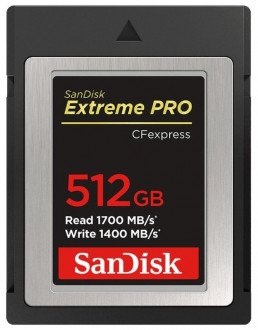 SanDisk Extreme Pro CFexpress Card Type B