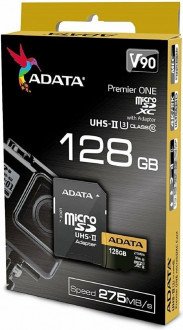 ADATA Premier ONE microSDXC 128 Гб (AUSDX128GUII3CL10-CA1)