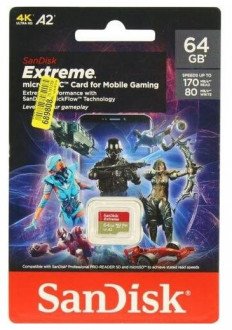 Sandisk Extreme SDSQXAH-064G-GN6GN