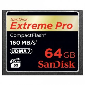 SanDisk Extreme Pro CompactFlash 160MB/s 64GB