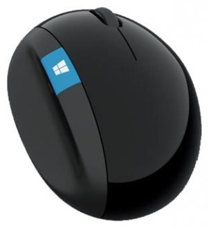 Microsoft Sculpt Ergonomic Mouse L6V-00005 Black USB