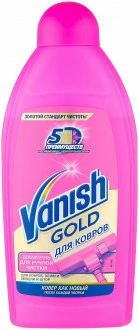 Vanish Gold шампунь для ручной чистки ковров