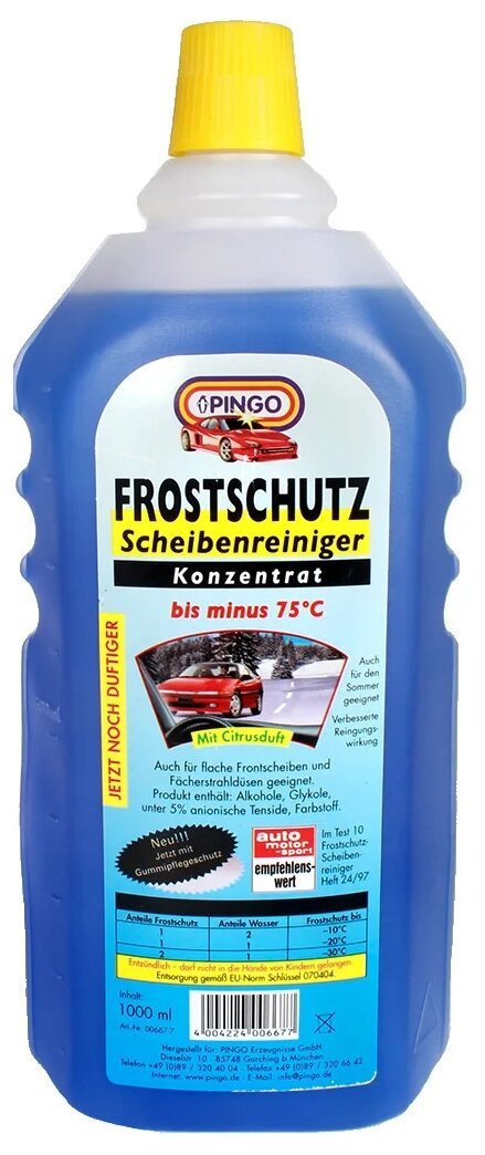 Pingo Frostschutz -75°C