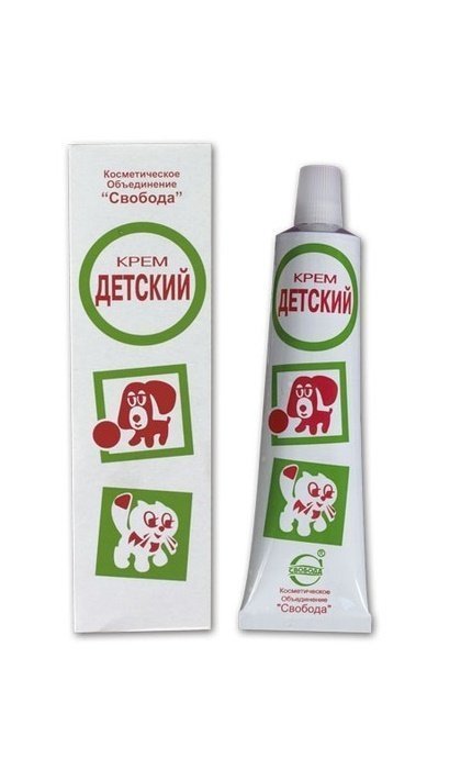 Детский крем от фабрики Свобода