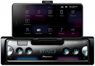 Лучшая автомагнитола 1DIN с хорошим звуком – Pioneer SPH-C10BT