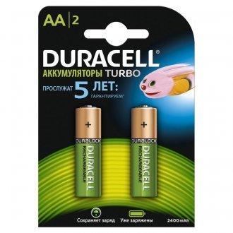 Duracell Turbo AA/HR6 2500 mAh