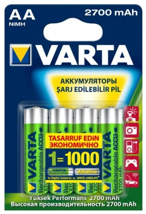 VARTA Recharge Accu 2700 AA