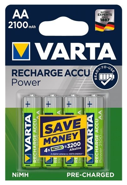 Varta Recharge Accu Power 2100 AA