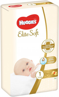 Подгузники Huggies Elite Soft 1 (до 5 кг)