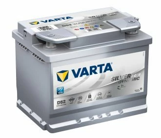 Автомобильный аккумулятор Varta D52 Silver Dynamic AGM