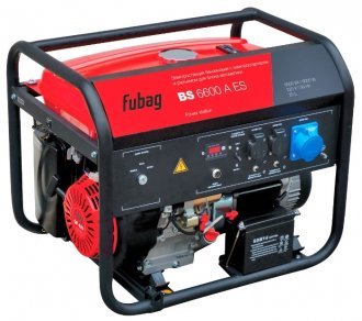 Бензогенератор FUBAG BS 6600 A ES