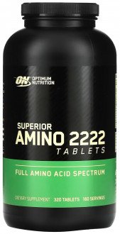 Лучшие аминокислотные комплексы в таблетках – Optimum Nutrition Superior Amino 2222