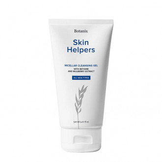 Skin Helpers Мицеллярный очищающий гель для снятия макияжа с бетаином и экстрактом шелковицы