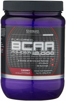 Лучшие чистые BCAA в порошке – 12.000 Powder от Ultimate Nutrition