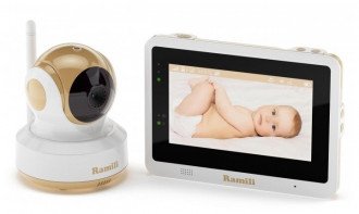 Лучшая видеоняня с дистанционным подключением – Ramili Baby RV1500