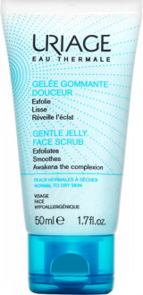 Лучший скраб для сухой и чувствительной кожи лица – Uriage Gentle Jelly
