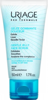 Лучший скраб для сухой и чувствительной кожи лица – Uriage Gentle Jelly