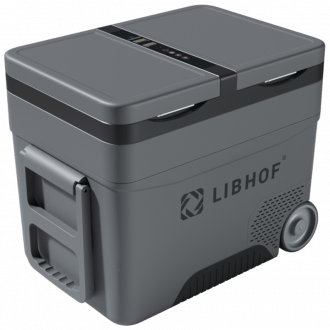 Лучший 2-камерный компрессорный автохолодильник – Libhof B-45H