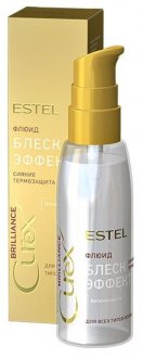 Флюид-блеск Estel с термозащитой для всех типов волос Curex Brilliance