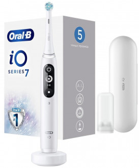 Oral-B iO 7 Black Onyx/White Alabast