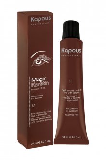 Краска для бровей и ресниц Kapous Magic Keratin