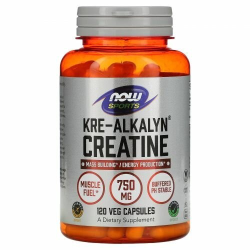 Kre-Alkalyn Creatine от Now Foods