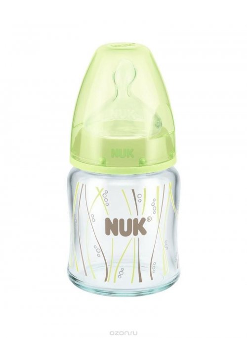 NUK First Choice Plus стеклянная 120 мл