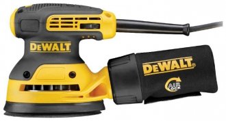 Лучшая недорогая эксцентриковая шлифмашинка для дома – DeWALT DWE6423