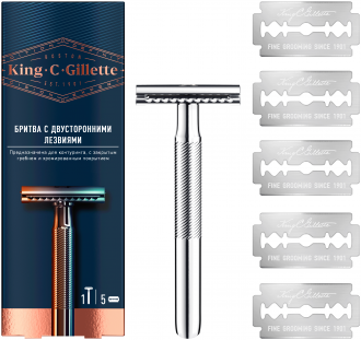 King C. Gillette Т-образная бритва