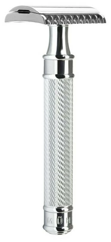 Muhle Traditional, хром, open comb/closed comb
