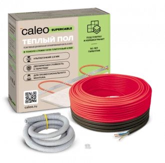 Электрический теплый пол Caleo Supercable 18W