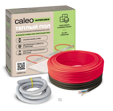 Электрический теплый пол Caleo Supercable 18W