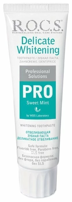Зубная паста R.O.C.S. Pro Деликатное отбеливание
