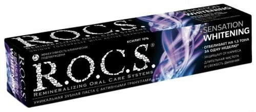 Зубная паста R.O.C.S. Сенсационное отбеливание