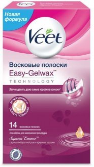 Veet Suprem'Essence с ароматом бархатной розы и эфирными маслами