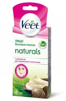 Veet Naturals с маслом ши