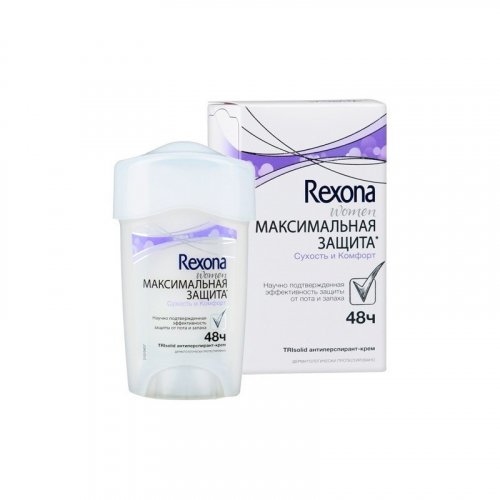 REXONA Максимальная защита Сухость и комфорт