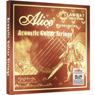 Alice AWR47-L Phosphor Bronze 12-53