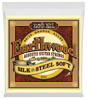 ERNIE BALL 2045 Earthwood Silk & Steel Soft 11-52