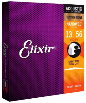 Elixir Nanoweb Medium 13-56 (16102)