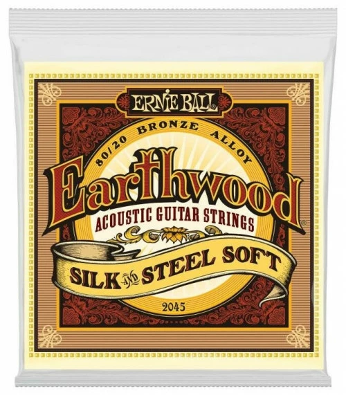 Ernie Ball 2045 Earthwood Silk & Steel Soft 11-52