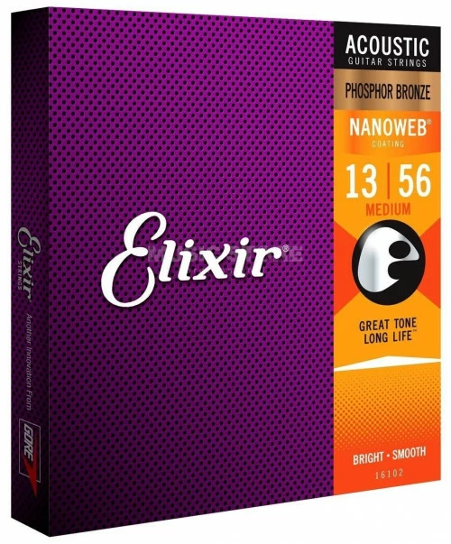 Elixir Nanoweb Medium 13-56 (16102)