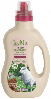Лучший недорогой кондиционер для белья почти без запаха – 	BioMio BIO-SOFT