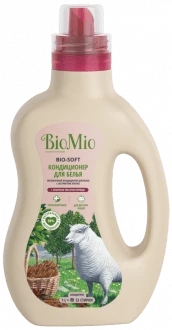 Лучший недорогой кондиционер для белья почти без запаха – 	BioMio BIO-SOFT